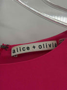 Pre-Owned Alice + Olivia Pink Size 6 Short Short Sleeve Dress | True Fashionistas.