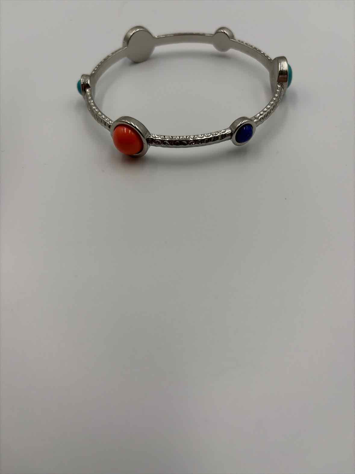 Rj Graziano Silver Bangle Bracelet | True Fashionistas.