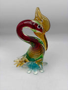 Multi-Colored Glass Bird Statue | True Fashionistas.