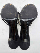 Pre-Owned Chanel Black Size 9.5 Mule Heels | True Fashionistas.