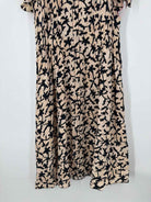 Pre-Owned Ulla Johnson Black Size 12 Long Short Sleeve Dress | True Fashionistas.