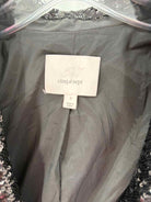 Pre-Owned Cinq a Sept Black Size 2 Sequin Blazer | True Fashionistas.