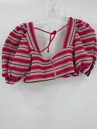 Pre-Owned PatBO Pink Size 12 Cropped Blouse | True Fashionistas.