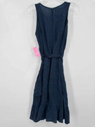Pre-Owned Claudia Molina Navy Size XS Short Sleeveless Dress | True Fashionistas.