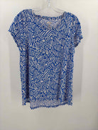Lilly Pulitzer Blue Size Medium T-shirt | True Fashionistas.