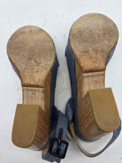 Pre-Owned Jimmy Choo Blue Size 41 Wedge Heels | True Fashionistas.