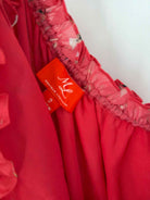 Pre-Owned Monique Lhullier Pink Size 2 Long Sleeveless Dress | True Fashionistas.