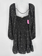 Pre-Owned Rokoko Black Size Medium Short Long Sleeve Dress | True Fashionistas.