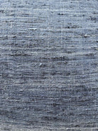 Navy Velvet & Linen Pillow | True Fashionistas.