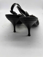 Pre-Owned Prada Black Size 6 Slingback Heels | True Fashionistas.