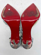 Pre-Owned Christian Louboutin Blue Size 38 D'orsay Heels | True Fashionistas.