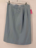 Pre-Owned Escada Blue Size 38 Pencil Skirt | True Fashionistas.