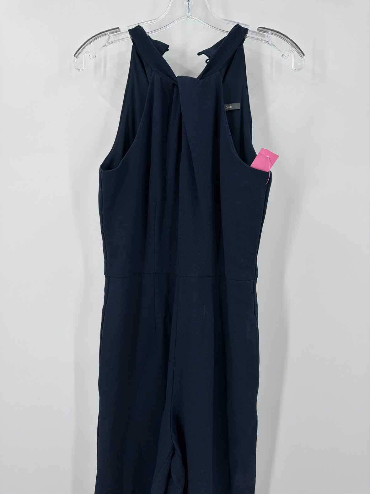 Pre-Owned Julia Jordan Navy Size 6 Sleeveless Jumpsuit | True Fashionistas.