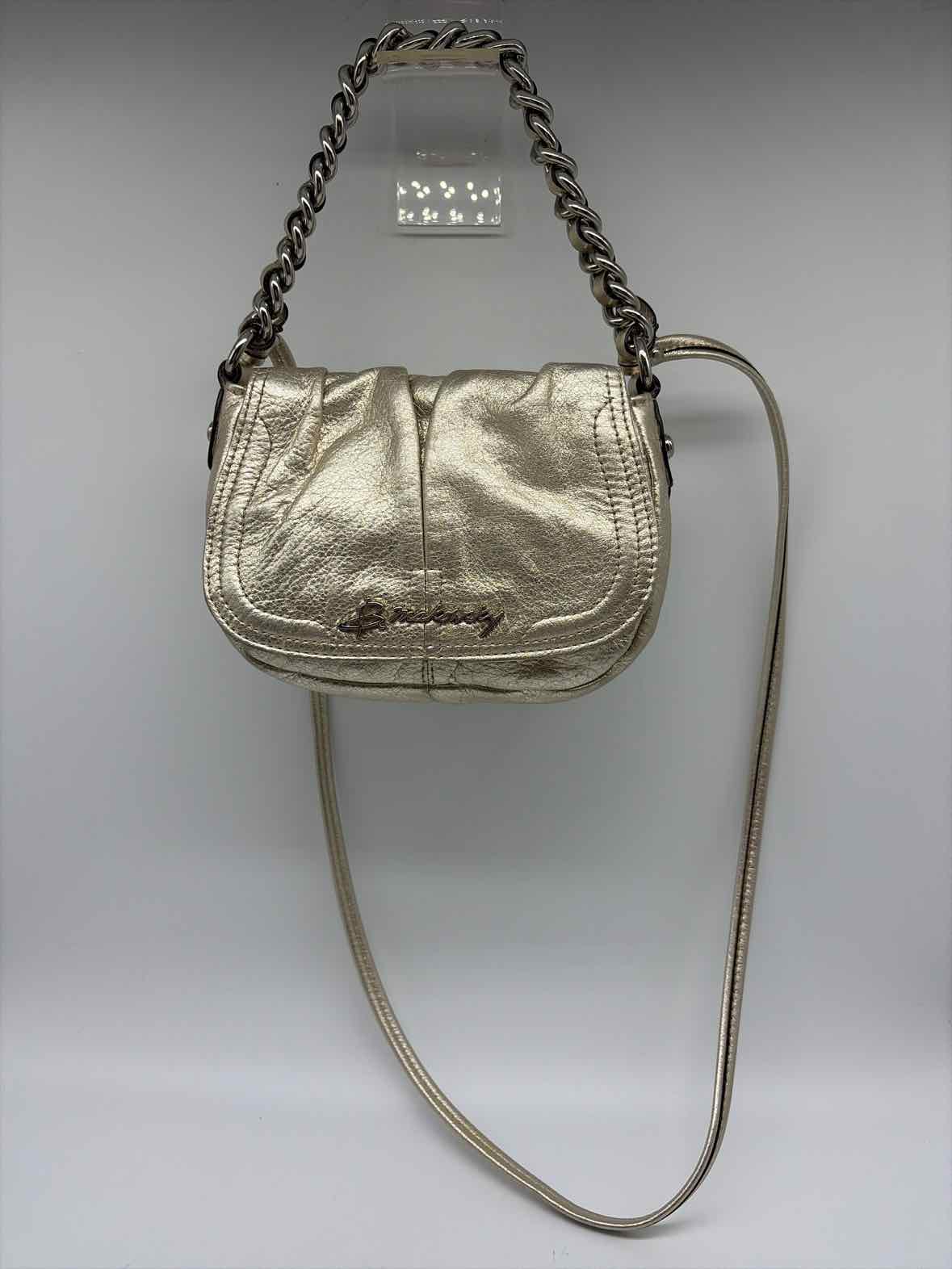 Pre-Owned B Makowsky Gold Crossbody | True Fashionistas.