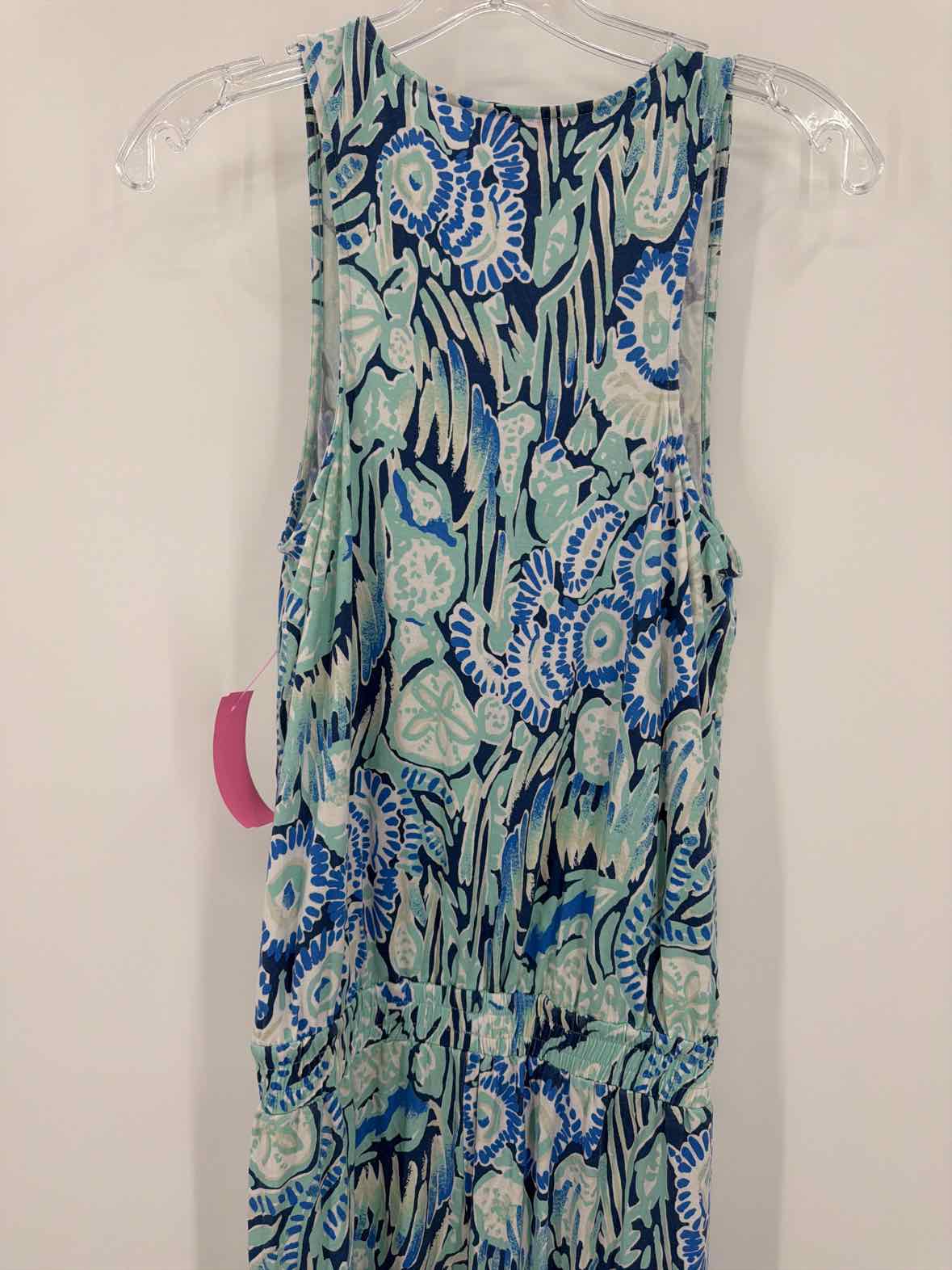 Pre-Owned Lilly Pulitzer Blue Size Small Sleeveless Jumpsuit | True Fashionistas.
