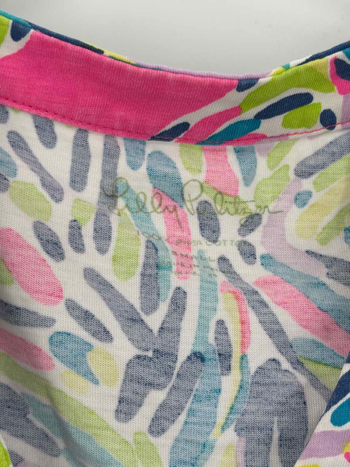 Pre-Owned Lilly Pulitzer Blue Size Small Short Long Sleeve Dress | True Fashionistas.