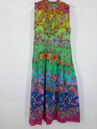 Pre-Owned Johnny Was Green Size XXS Long Sleeveless Dress | True Fashionistas.