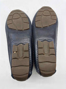 Pre-Owned Moreschi Navy 8.5 Slip On Men's Dress Shoes | True Fashionistas.