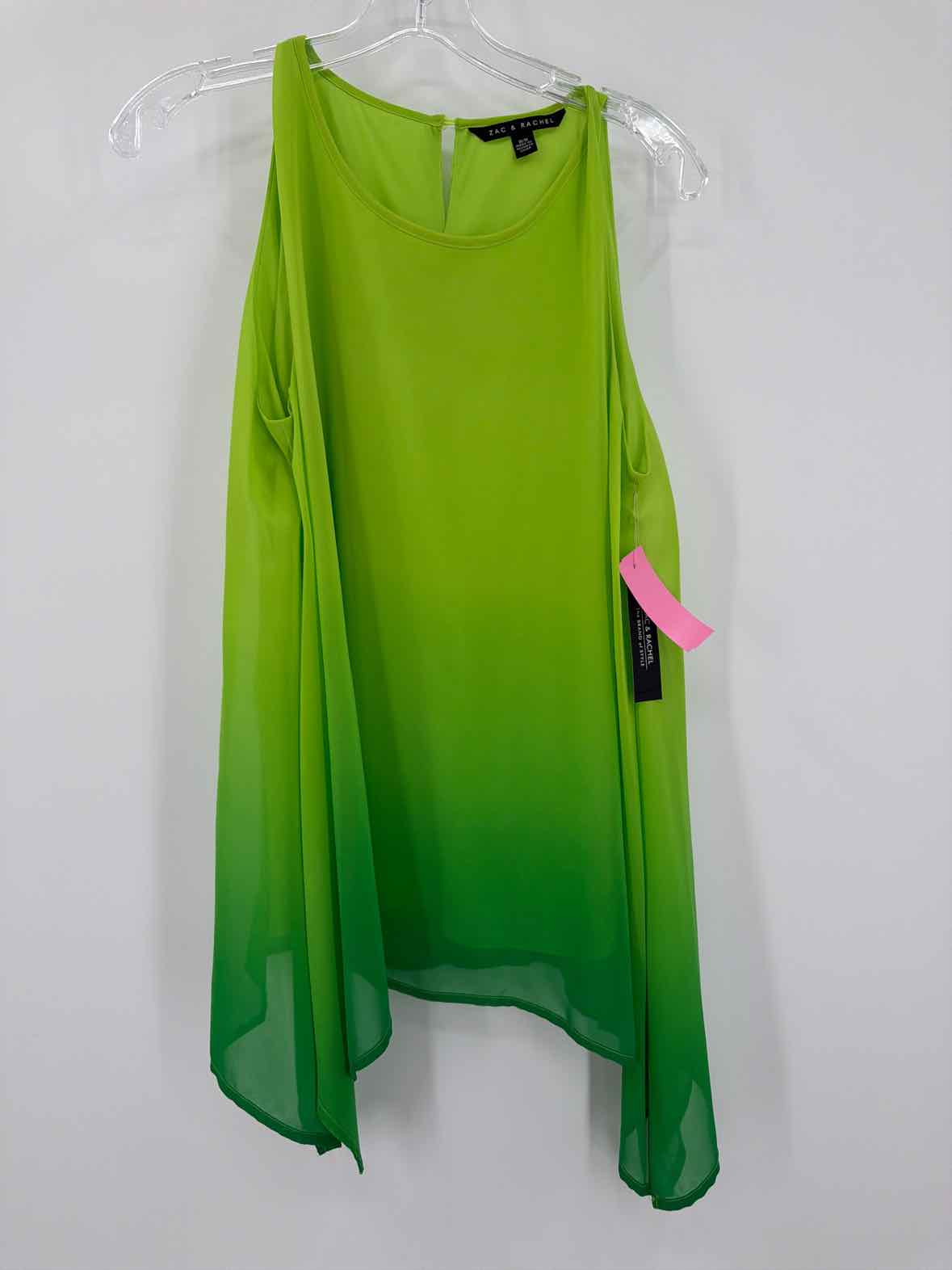 Pre-Owned Zac & Rachel Green Size Medium Tank Top | True Fashionistas.