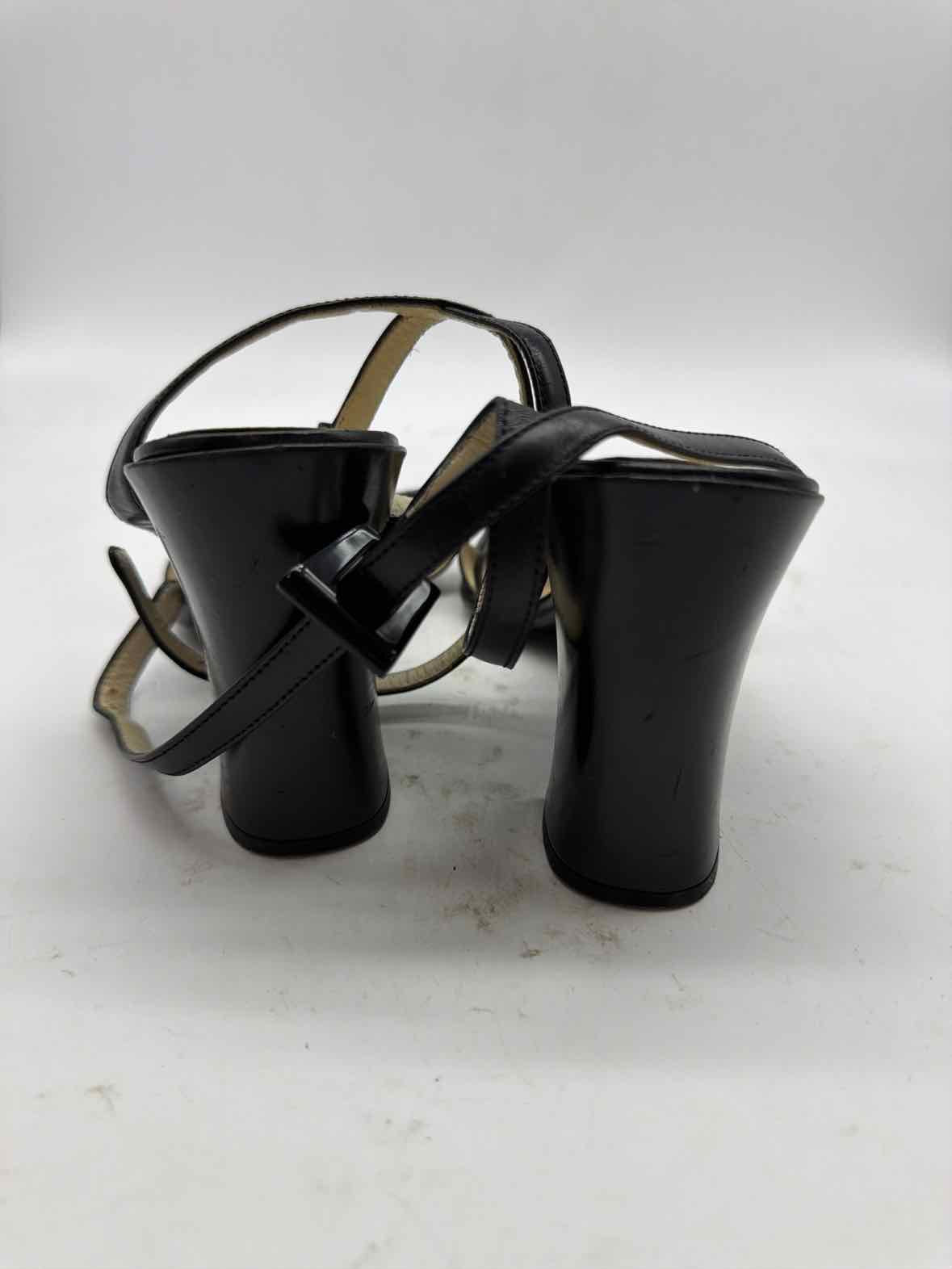 Pre-Owned Prada Black Size 6 Block Heel Heels | True Fashionistas.