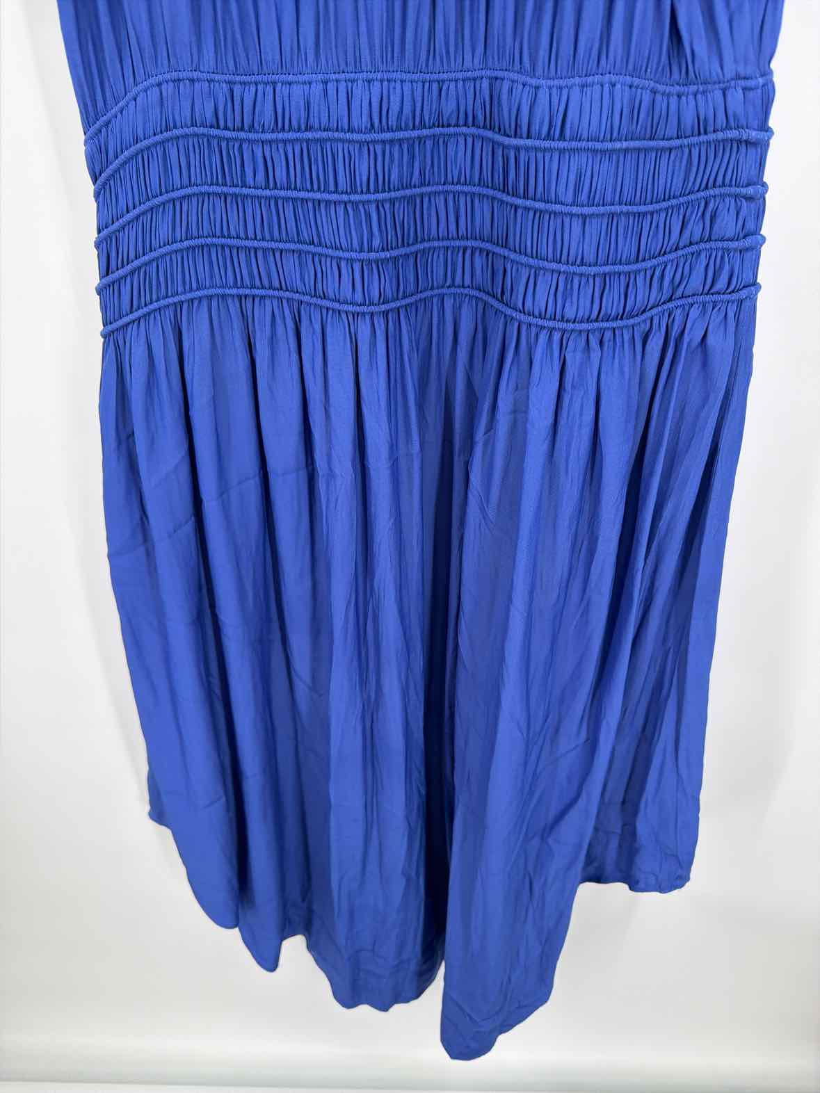 Pre-Owned Ramy Brook Blue Size Small Long Sleeveless Dress | True Fashionistas.