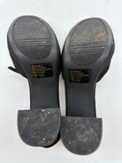 Pre-Owned Jellypop Black Size 7.5 Ankle Strap Heels | True Fashionistas.