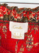Pre-Owned Camilla Red Size Small Mini Skirt | True Fashionistas.