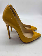 Pre-Owned Christian Louboutin Yellow Size 37 Pump Heels | True Fashionistas.