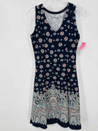 Pre-Owned Biondo Navy Size Small Short Sleeveless Dress | True Fashionistas.
