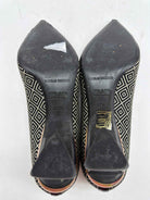 Pre-Owned Nicholas Kirkwood Black Size 37.5 Block Heel Heels | True Fashionistas.
