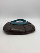 Pre-Owned Moschino Brown Pouchette Pouchette | True Fashionistas.