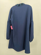 Pre-Owned Lilly Pulitzer Navy Size 12 Embellished Knee Length Long Sleeve Dress | True Fashionistas.