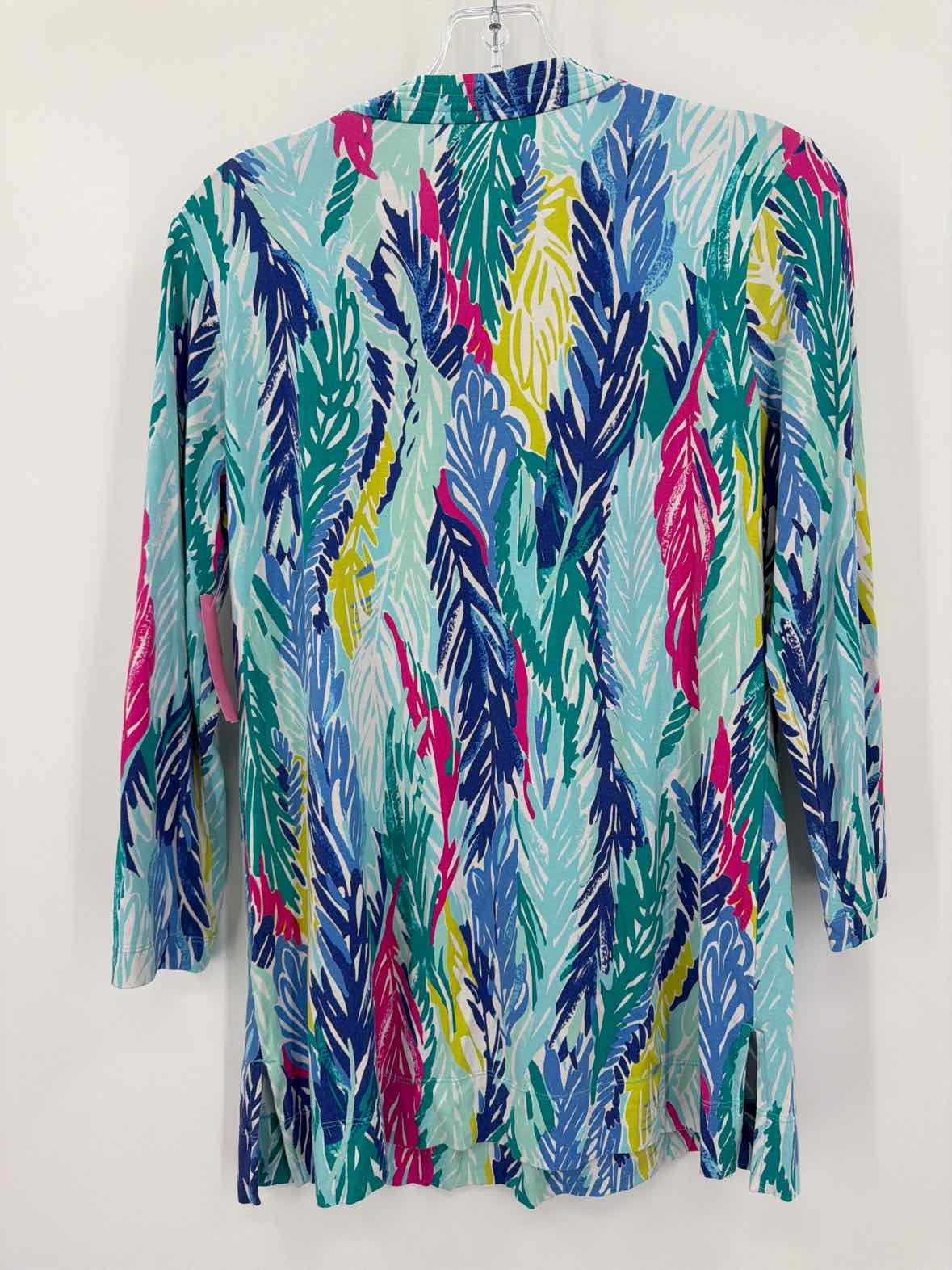 Pre-Owned Lilly Pulitzer Blue Size Small Tunic Blouse | True Fashionistas.