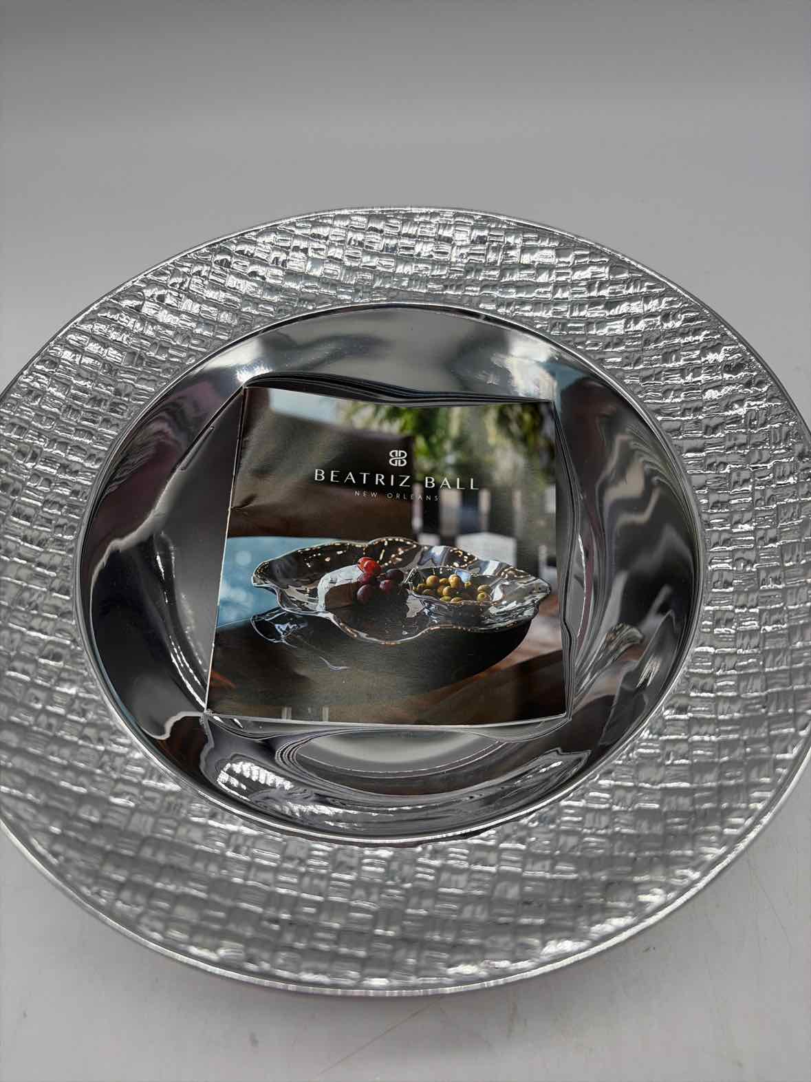 Beatriz Ball Silver Metal Cereal Bowl | True Fashionistas.