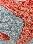 Orange & Blue Starfish Pillow | True Fashionistas.