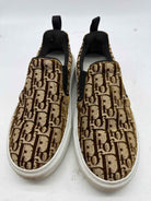 Pre-Owned Christian Dior Tan Size 7 Fashion Sneaker Athletic Shoes | True Fashionistas.