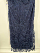 Pre-Owned La Femme Navy Size 20 Evening Long Evening Gown | True Fashionistas.