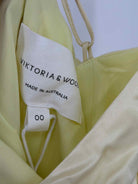 Pre-Owned Viktoria & Woods Yellow Size 00 Long Sleeveless Dress | True Fashionistas.