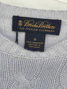 Pre-Owned Brooks Brothers Blue Size Medium Cashmere Sweater | True Fashionistas.