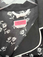 Pre-Owned Kate Spade Black Size Small Pajama Top | True Fashionistas.