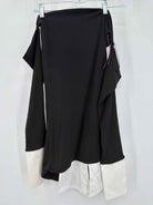 Pre-Owned Aaizel Black Size 4 Short Long Sleeve Dress | True Fashionistas.