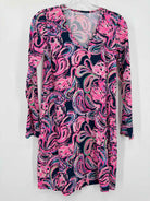 Pre-Owned Lilly Pulitzer Pink Size XXS Short Long Sleeve Dress | True Fashionistas.