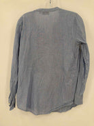 Pre-Owned Vineyard Vines Blue Size 0 Stripe Tunic Blouse | True Fashionistas.