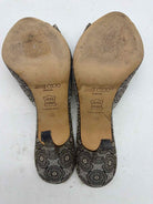 Pre-Owned Jimmy Choo Grey Size 10 Mule Heels | True Fashionistas.