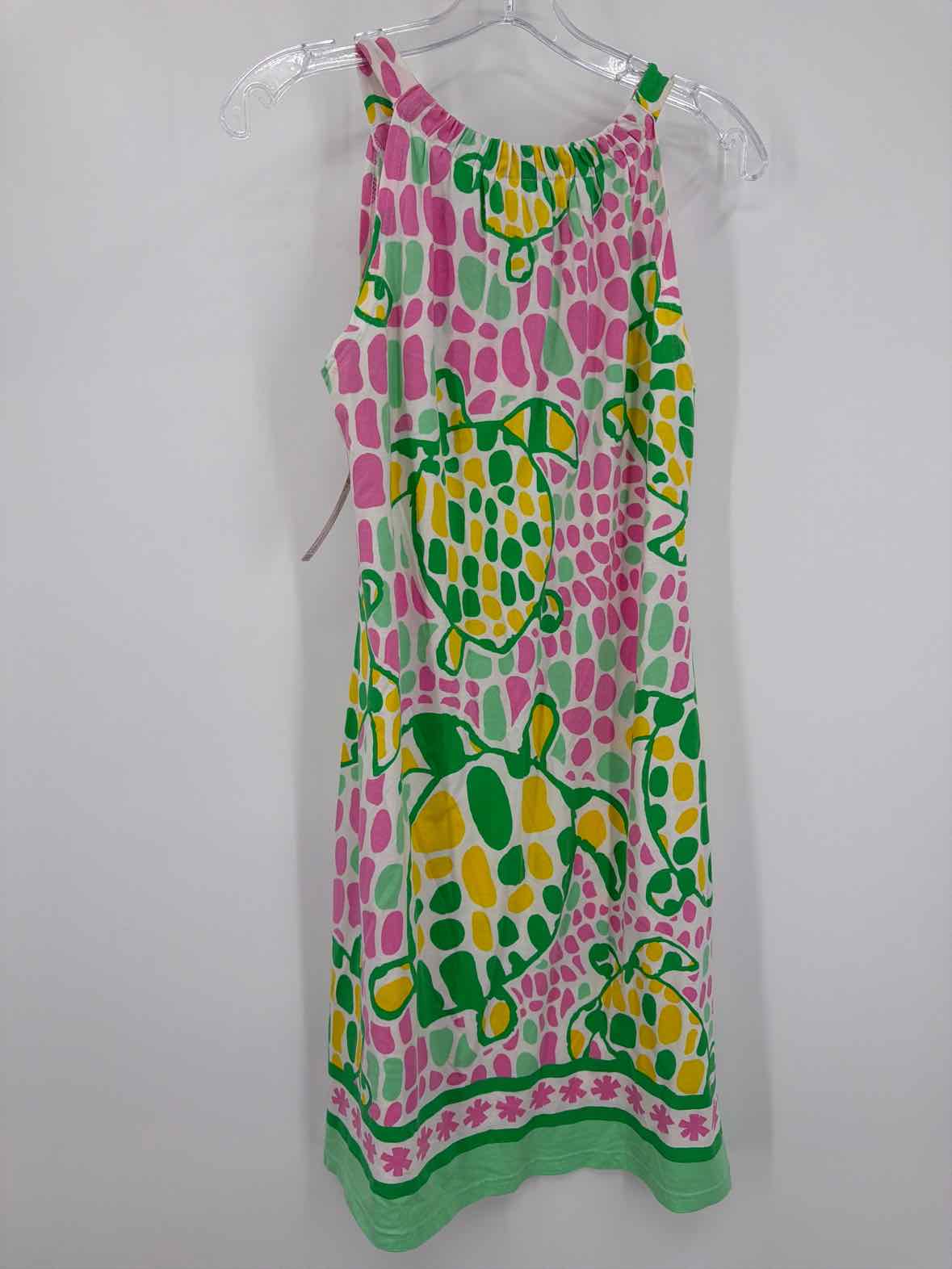 Pre-Owned Barbara Gerwit Green Size Large Short Sleeveless Dress | True Fashionistas.