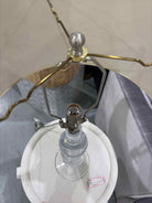 Clear Crystal Hand Blown Table Lamp | True Fashionistas.