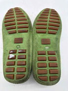 Pre-Owned Gucci Green 9.5 drivers Men's Slip On | True Fashionistas.