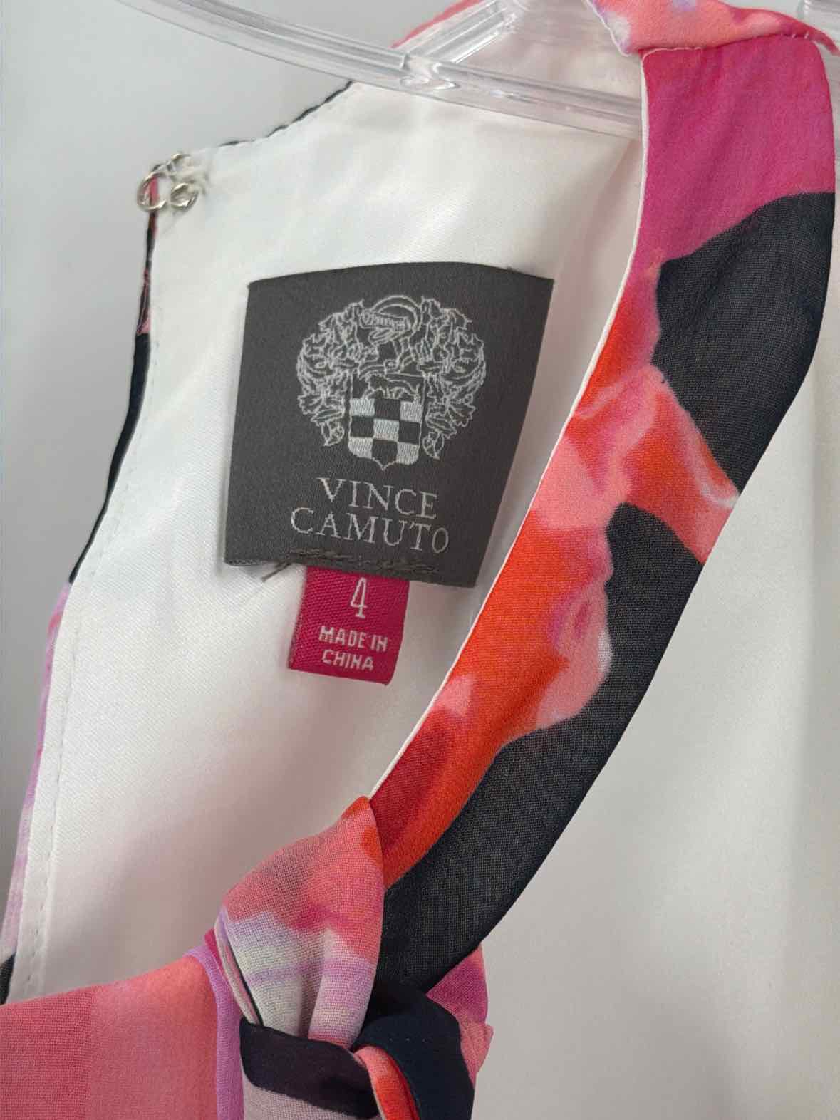 Pre-Owned Vince Camuto Pink Size 4 Short Sleeveless Dress | True Fashionistas.
