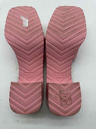 Pre-Owned Gucci Pink Size 6 Jelly Mule Sandals | True Fashionistas.