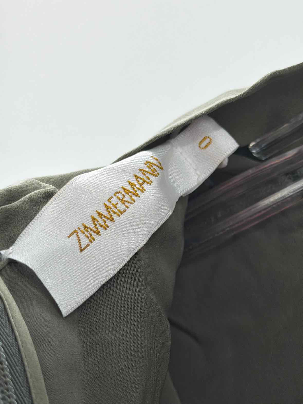 Pre-Owned Zimmermann Green Size 0 Short Long Sleeve Dress | True Fashionistas.
